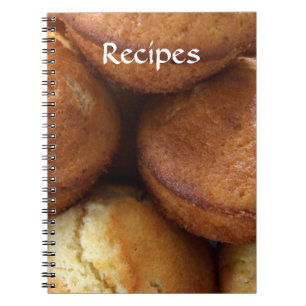 Espiral Caderno da receita