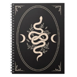 Espiral Caderno da serpente celestial
