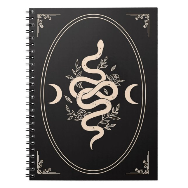 Espiral Caderno da serpente celestial (Frente)