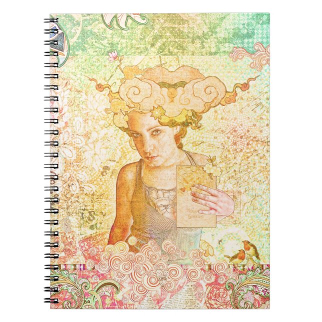 Espiral Caderno da vida do amor (Frente)