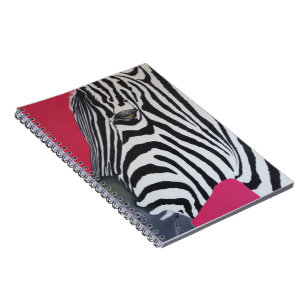 Espiral Caderno da zebra