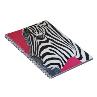 Espiral Caderno da zebra