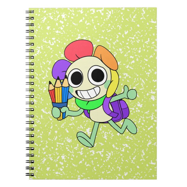 Espiral Caderno Dandy's World School Dandy  (Frente)