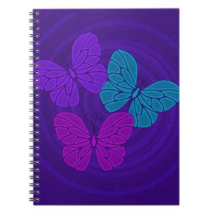 Espiral Caderno das borboletas da noite