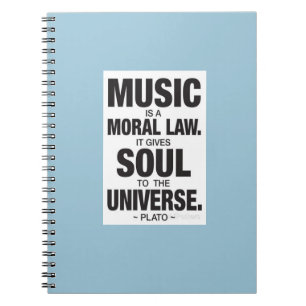 Espiral Caderno das citações de Plato