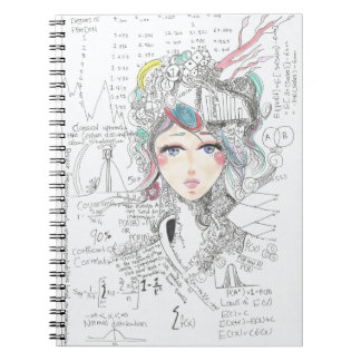 Espiral Caderno das estatísticas