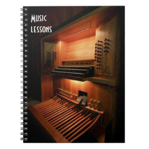 Espiral Caderno das lições de música