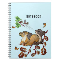 Caderno de 2 Esquilos :