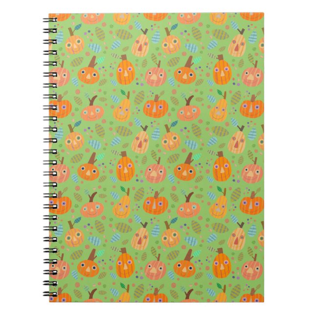 Espiral Caderno de Abóbora (Frente)