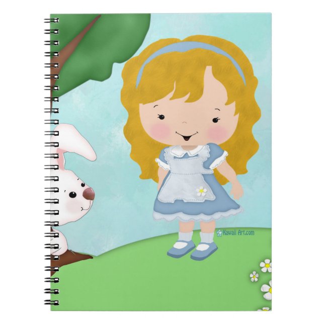 Espiral Caderno de Alice (Frente)