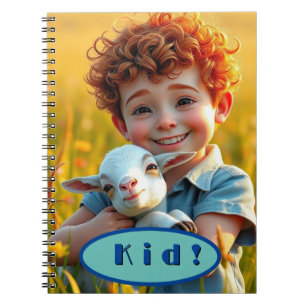 Espiral Caderno de Amigos da Fazenda Infantil