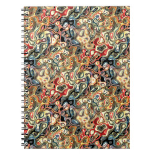 Espiral Caderno de Arte Abstrata