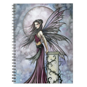Espiral Caderno de Arte Fantasia da Fada Tranquilidade