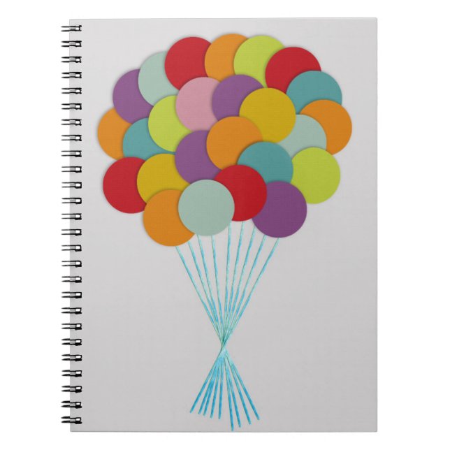 Espiral Caderno de Balões (Frente)