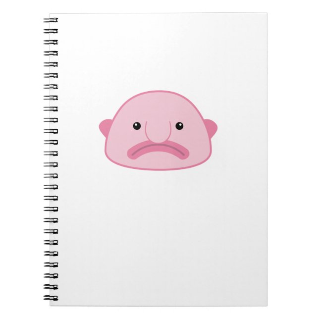 Espiral Caderno de Blobfish (Frente)