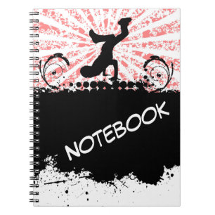 Espiral Caderno de break dance
