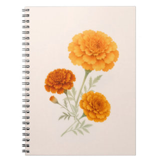 Espiral Caderno de Buquê de Marigold