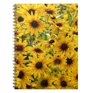 Espiral Caderno de Campo de Girassóis
