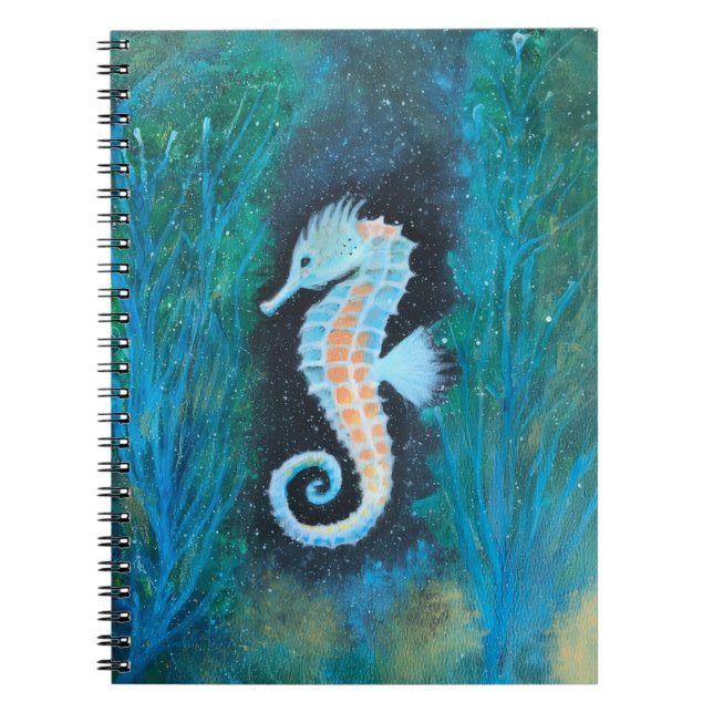 Espiral Caderno de cavalos-marinhos (Frente)