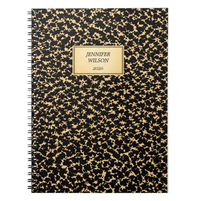Espiral Caderno de composição (Frente)