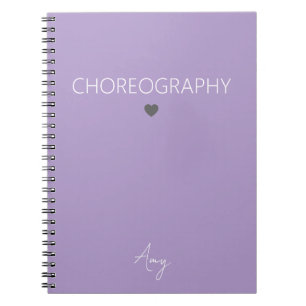 Espiral Caderno de Coreografia, Diário de Coreografia, Dan