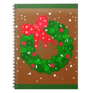 Espiral Caderno de Coroa Festiva