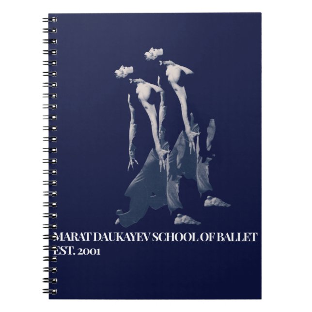Espiral Caderno de correções de ballet MDSB (Frente)