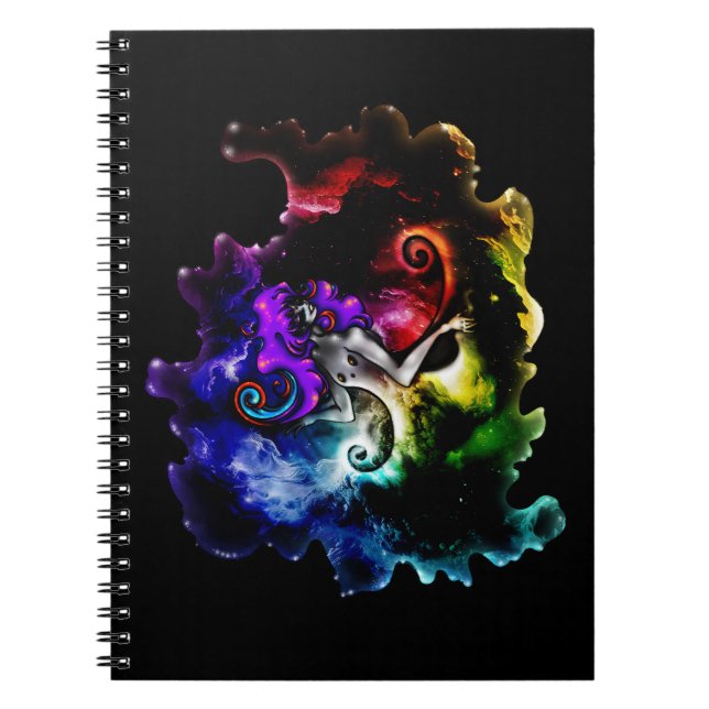 Espiral Caderno de Criação Tatuada (Frente)