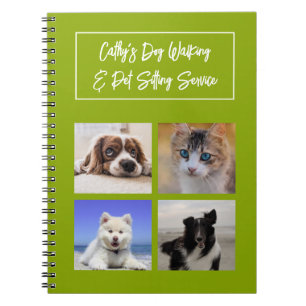 Espiral Caderno de Cuidador de Animais de Estimação Passea