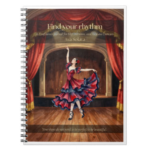 Espiral Caderno de Dançarino de Flamenco