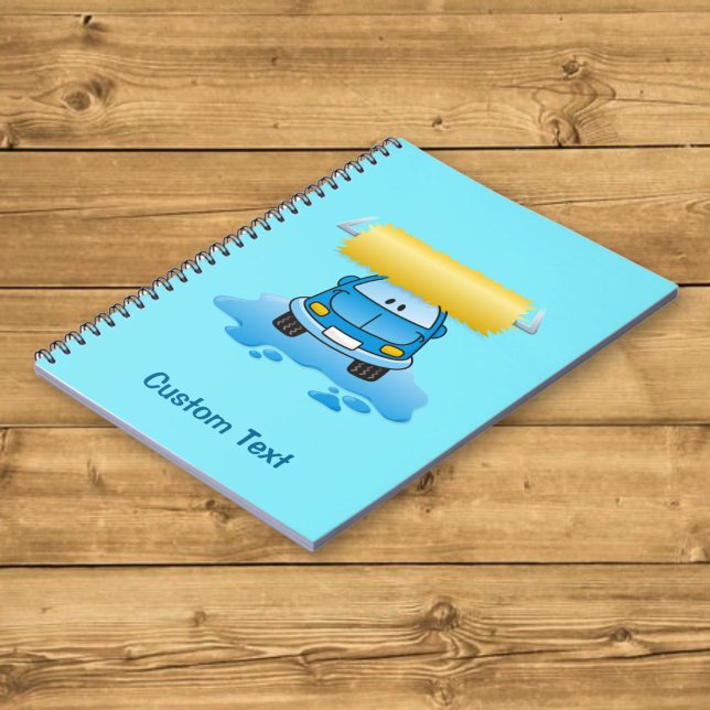 Espiral Caderno de desenho de lava-carros (Criador carregado)