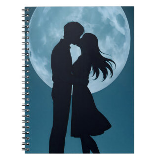 Espiral Caderno de Design da Lua