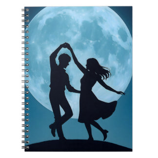 Espiral Caderno de Design da Lua