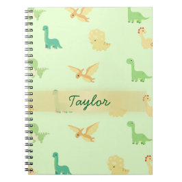Espiral Caderno de Dinossauros para Crianças – Diário Jurá