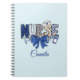Espiral Caderno de Enfermeira Personalizado | Diário de En