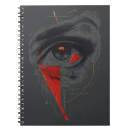 Espiral Caderno de Esboços Trash Polka