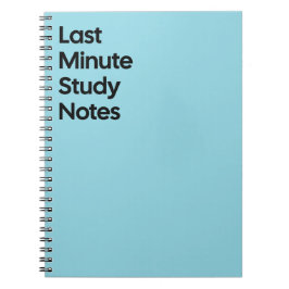 Espiral Caderno de Estudo de Última Hora