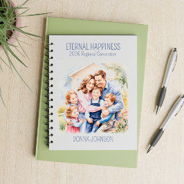 Espiral Caderno de Felicidade Eterna para Crianças e Adult