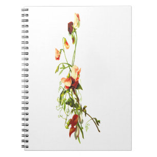 Espiral Caderno de Flor do Mês de Nascimento, Floral Perso