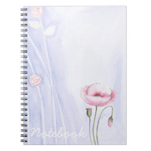 Espiral Caderno de Flores