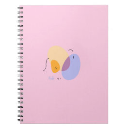 Espiral Caderno de Formas Abstratas