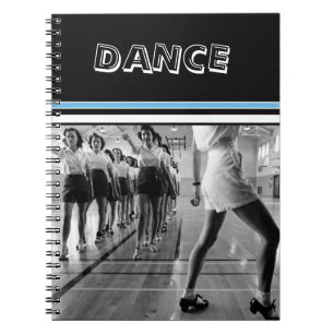 Espiral Caderno de Fotos de Uma Matéria de Aula de Dança V