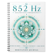 Caderno de Frequência Solfeggio 852 Hz – Al Espiri