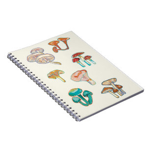Espiral Caderno de Fungos