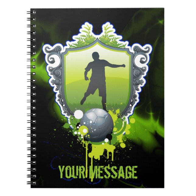 Espiral Caderno de Futebol 1 (Frente)