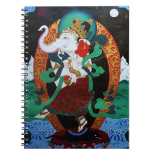 Espiral Caderno de Ganesh da dança