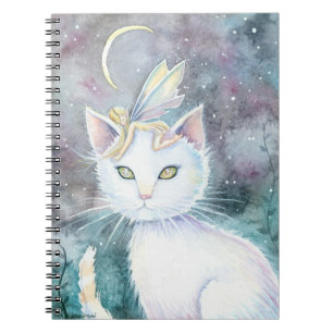Espiral Caderno de Gato e Fada