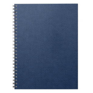 Espiral Caderno de Ginga Azul Falso