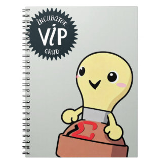 Espiral Caderno de Graduados do Programa de Incubadora Vir