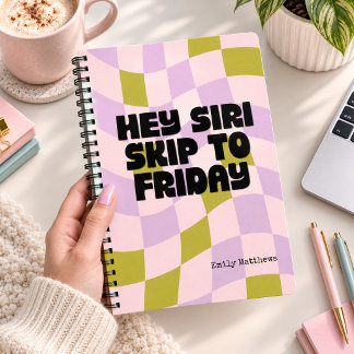 Espiral Caderno de Humor Personalizado para Notas de Reuni